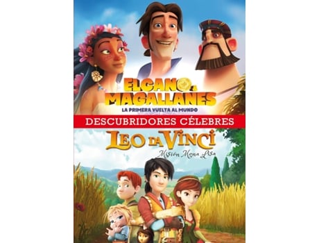 Descubridores Célebres: Elcano & Magallanes La Primera Vuelta Al Mundo / Leo Da Vinci: Mision Mona Lisa Pack