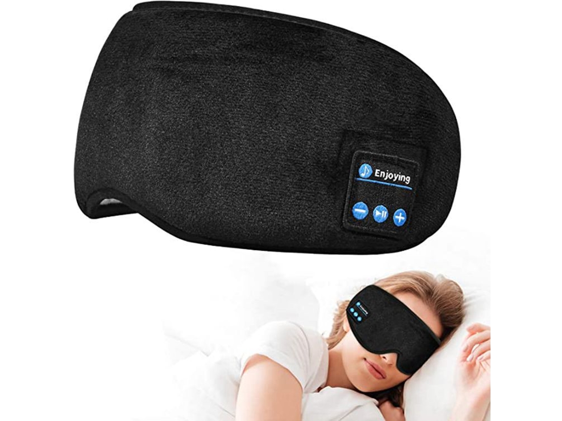 Faixa de Cabeça com Fones de Ouvido para Dormir, Ideal para Quem Dorme de Lado, Alto falantes Bluetooth Sem Fio AQUAFORGE