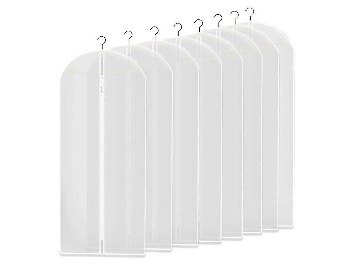 8 Sacos Para Pendurar Roupas, Capa Para Trajes, 24 X 48 Polegadas