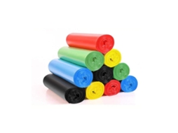 25 Rolos de Sacos Lixo, para Forros, Resistentes, Cozinha, Escritório e Banheiro Roxo 500 Unidades 50 Cm