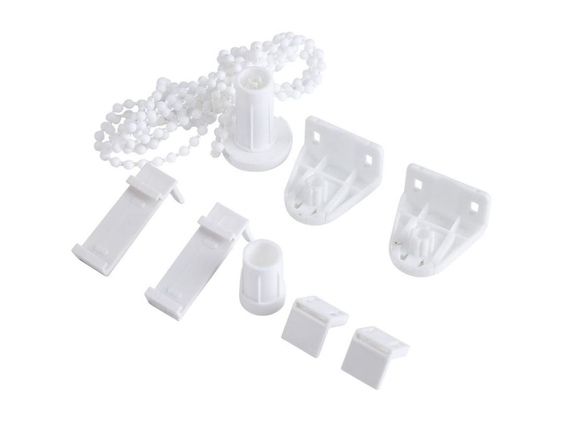 Kit De Reparo Para Persianas Com Engrenagem, Corrente De Pérolas Ajustável E Suporte, Para Tubos De 17-18mm