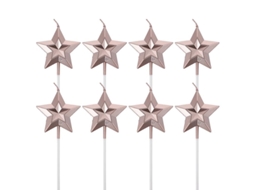 8pcs Toppers De Bolo Requintados