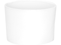 Abajur Oval Clássico Em Tecido Branco Para Luminária De Mesa