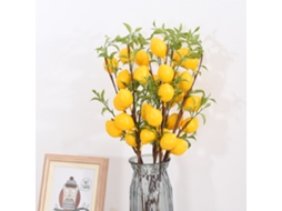 Ramos de Limão Artificial de 60cm para Decoração de Interior em Casa, Unidade LAXISCREED