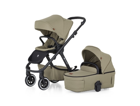 Carrinho de Passeio PETITE&MARS Icon 2In1 Air Set Lite Mossy Green
