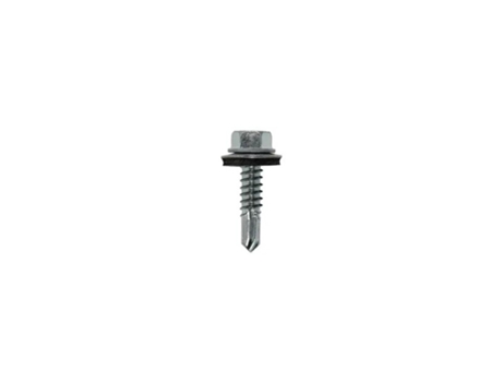 Pack de 10 Parafusos Zincados de Cabeça Hexagonal Autoperfurantes com Anilha – T.R.S