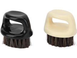 Conjunto de 4 Escovas para Bigode Knuckle, Ferramentas para Estilizar Barba, Cabo Macio e Confortável com SFUSHOS