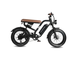 Bicicleta Elétrica MAXTURN Mx10 Motor 500w Bateria 48v13.5ah Pneus de 20” Travões a Disco Óleo Preto