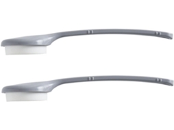 Escova Corporal Em Pp, Conjunto De 2 Esponjas Limpeza Com Cabo Longo Para Um Banho Suave Cor Aleatória