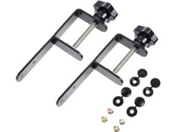 Conjunto De Instalação Clipes Pretos Shineofi Suporte Painel Perfurado Metal, Detalhes Delicados E Acabamento