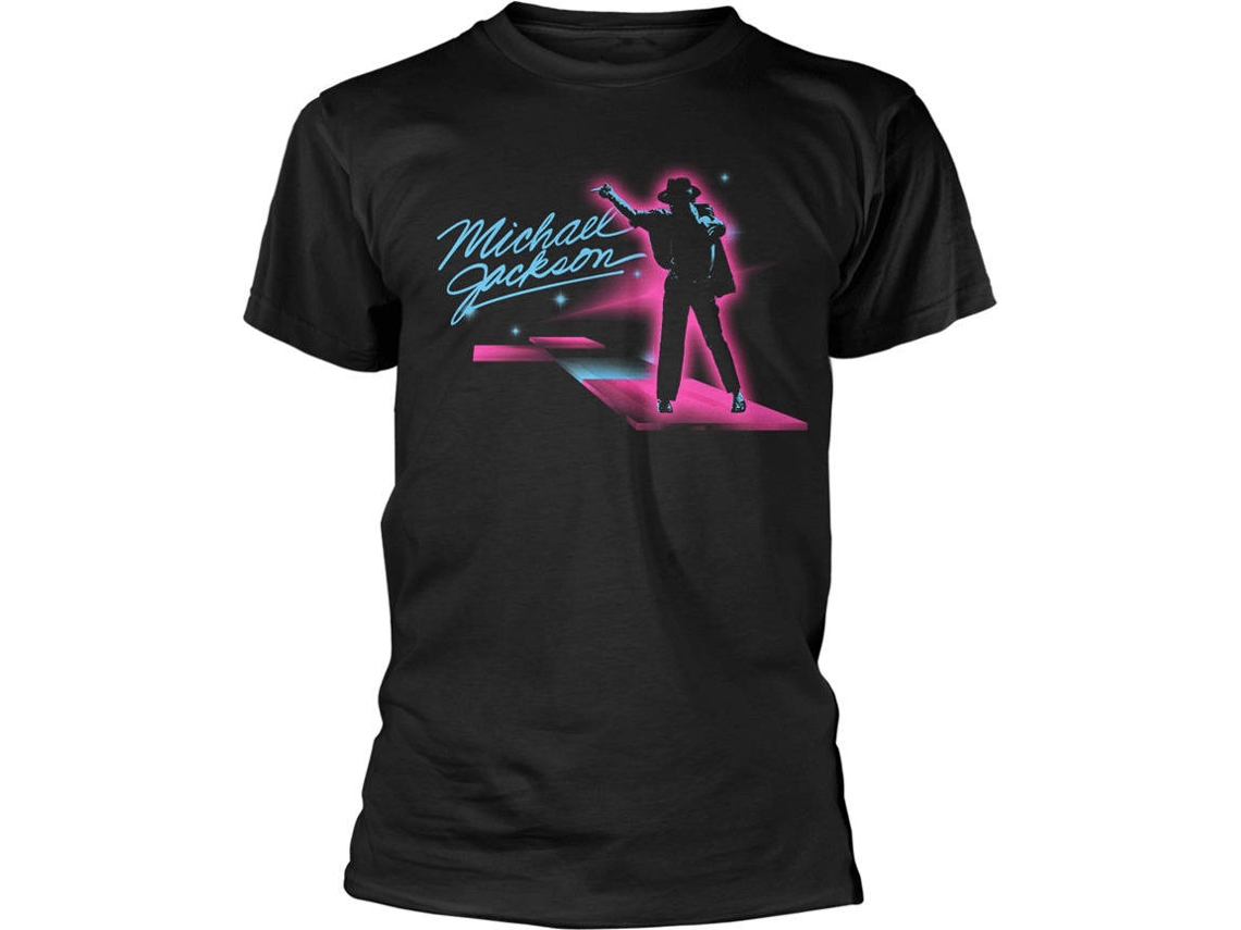 T-Shirt MICHAEL JACKSON Neon L