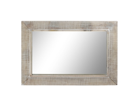 Espelho de parede HOME ESPRIT Branco Moderno Decapé 63,5 X 4 X 94 cm