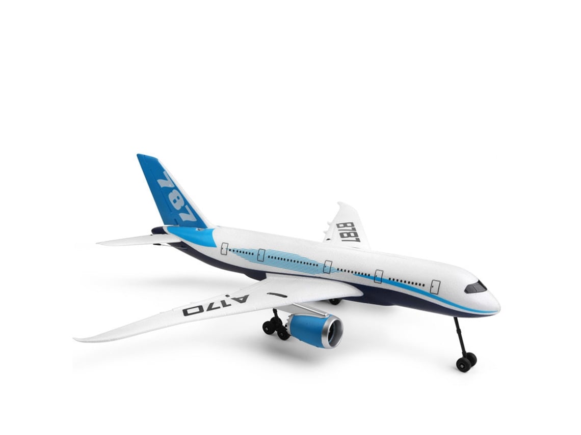 Avião WWFW A170 Boeing 787 Quatro Canais Como Máquina Real Controle Remoto Planador de Asa Fixa de Aviação