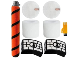 Kit de substituição compatível para aspirador de pó shark az1000w az1002 ax950 ax951 ax952 com rolo de escova, filtros hepa