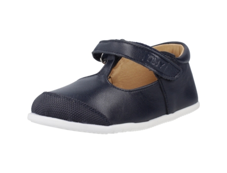 Sapatos De Criança Tinny Shoes Pele Azul (26)