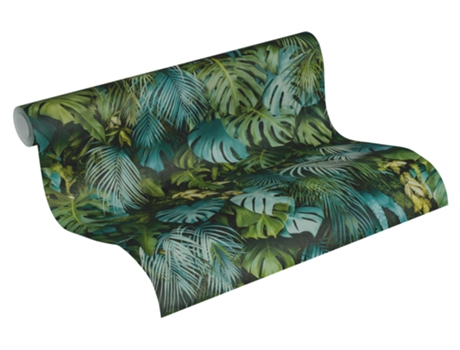 Papel de Parede A.S. CRÉATION (53 cm x 10,05 m - Tecido - Multicor)