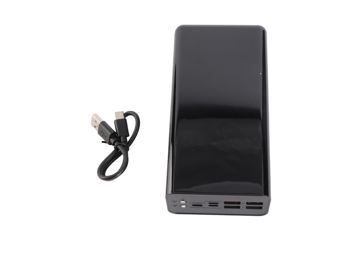 Power Bank Yuexinghui 40000mAh, com tela espelhada, display digital
