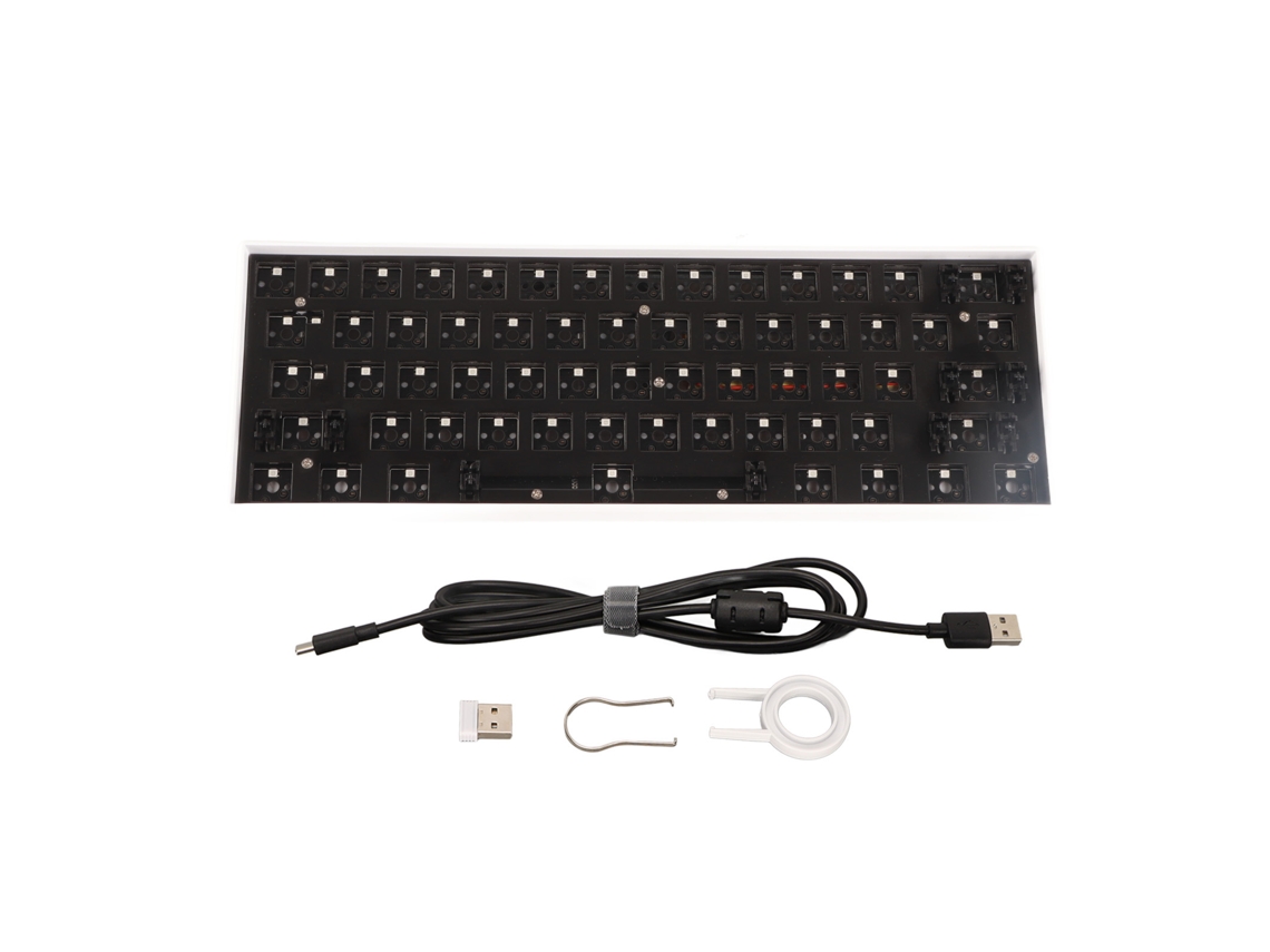 Kit Diy De Teclado Mecânico Com 61 Teclas