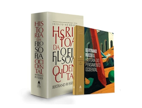 Livro Kit Box Da História Da Filosofia Pensamento Ocidental de Bertrand Russell (Português do Brasil - Capa Dura)