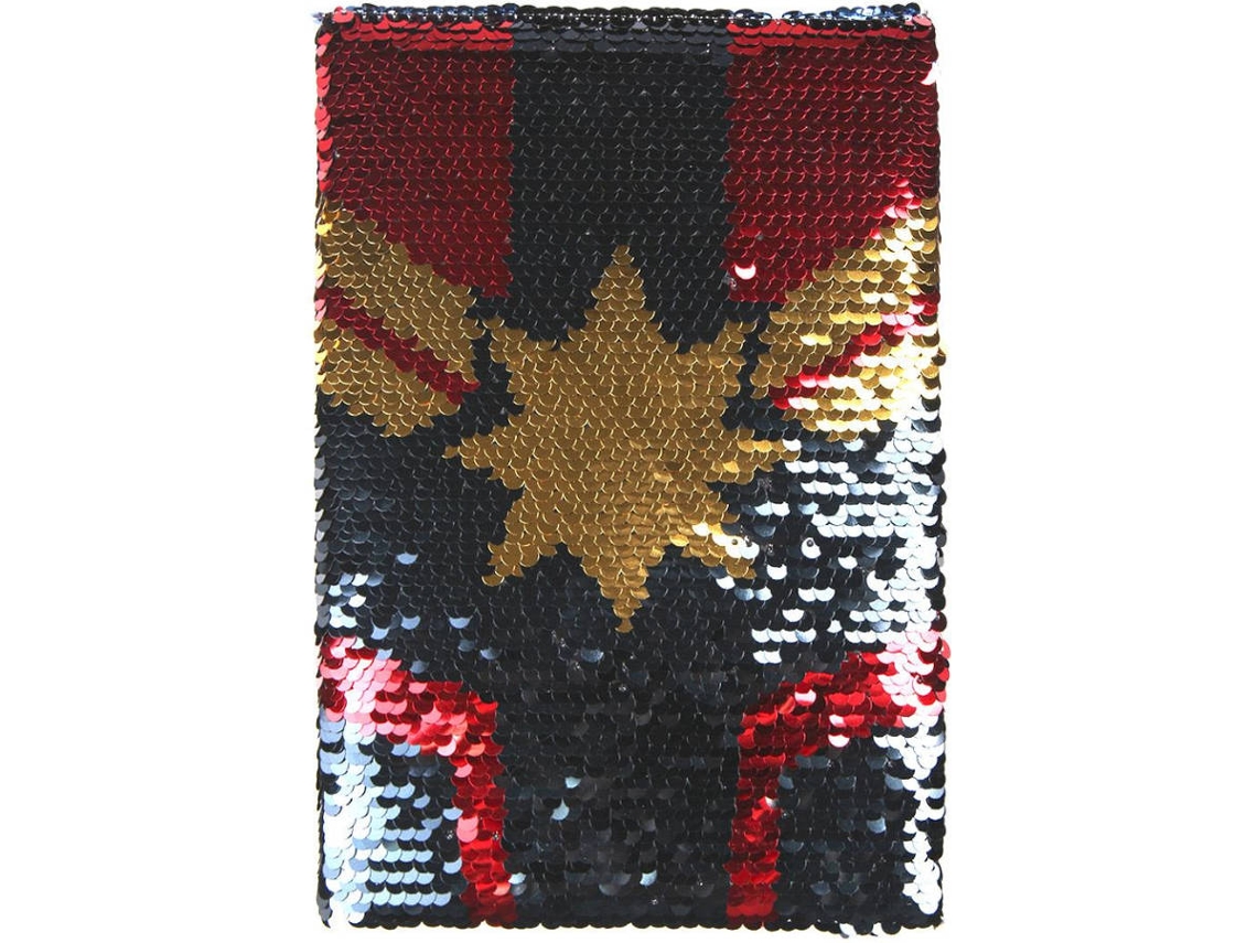 Bloco de Notas CAPITÁN AMÉRICA 63038 Preto (14x21,8 cm)