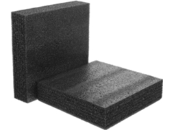 Inserção De 2 Peças Em Mousse Epe Noir, Panneau De Rembourrage