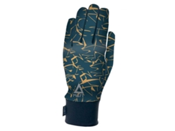 Luvas Printed Inner Touch Screen Azul M Homem MATT