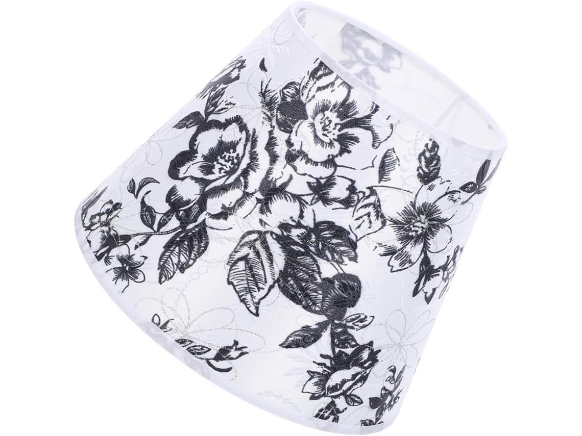 Formato De Flor Decorativa Para Abajur De Cabeceira Ou De Chão, Compatível Com Proteção Contra Poeira.