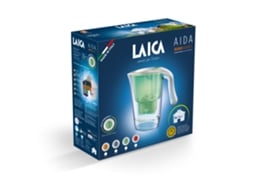 Jarro de filtro LAICA Aida (Capacidade: 2.3 L -  Filtragem: 1.2 L)