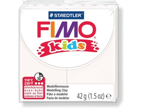Massa Modelar STAEDTLER FIMO Kids Branco (42 g)