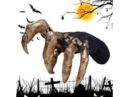 Decorações Assustadoras De Halloween - Estátua De Resina Com Mão Com Garras - Terror |