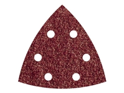 25 folhas de lixa adesiva para lixadora multilixadora de 95mm Wolfcraft