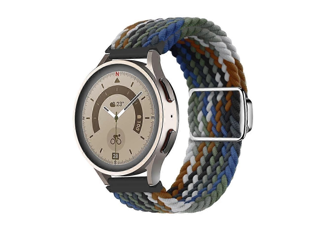 Pulseira De Relógio Kalebol Em Nylon Trançado Com Fecho Magnético