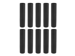 Urbannova-10 Mangas De Pvc Para Manubrios De Equipamento Fitness Preto