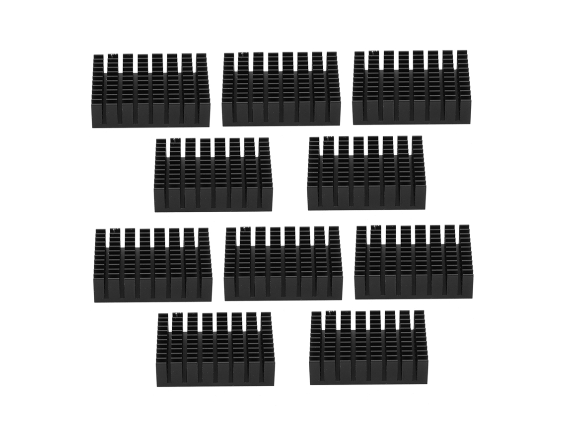 Dissipador de Calor de Alumínio 10 Peças P31x12x45 | S/MARCA