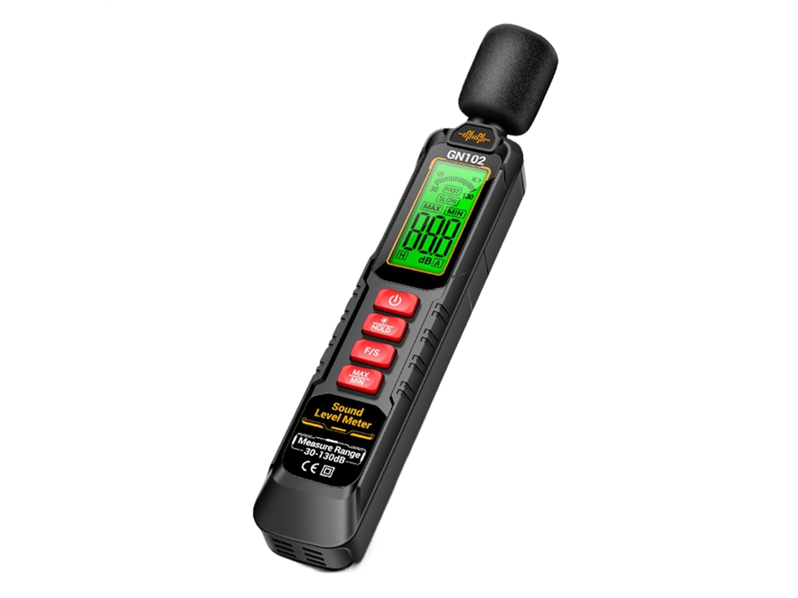 Medidor De Db, Leitor De Decibéis De Ruído, Dispositivo De Medição, Faixa De Ponderação A 30-130db