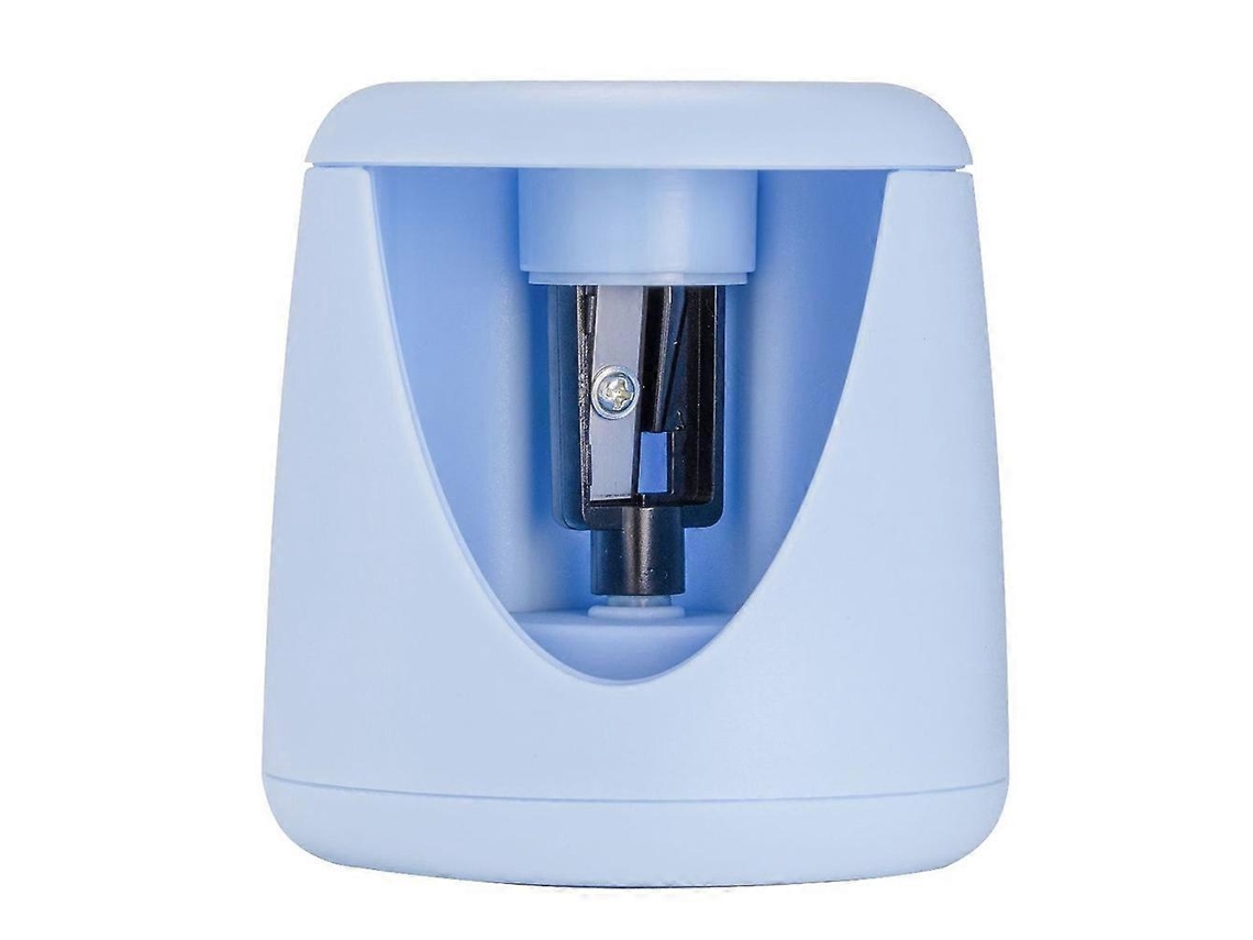 Apontador elétrico rotativo Slowmoose para escritório, escola e acessórios, azul