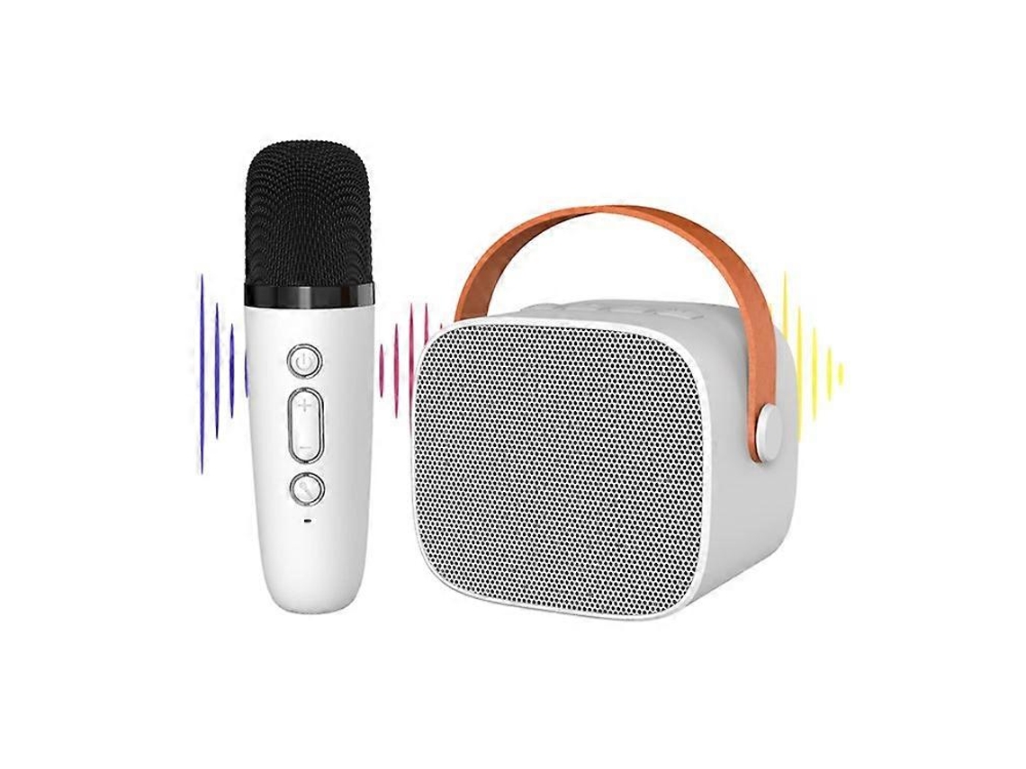 P2 Home Kids Karaokê Caixa De Som Bluetooth Portátil Com 1 Microfone Olysi Shop
