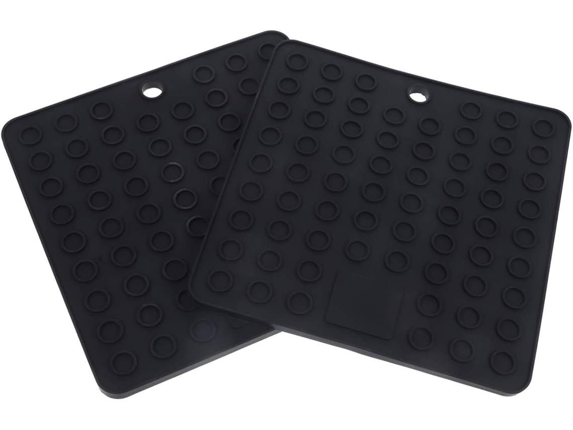 Tapete De Silicone Resistente Ao Calor Para Secar Louça, Conjunto 2 Peças. Vayotoy
