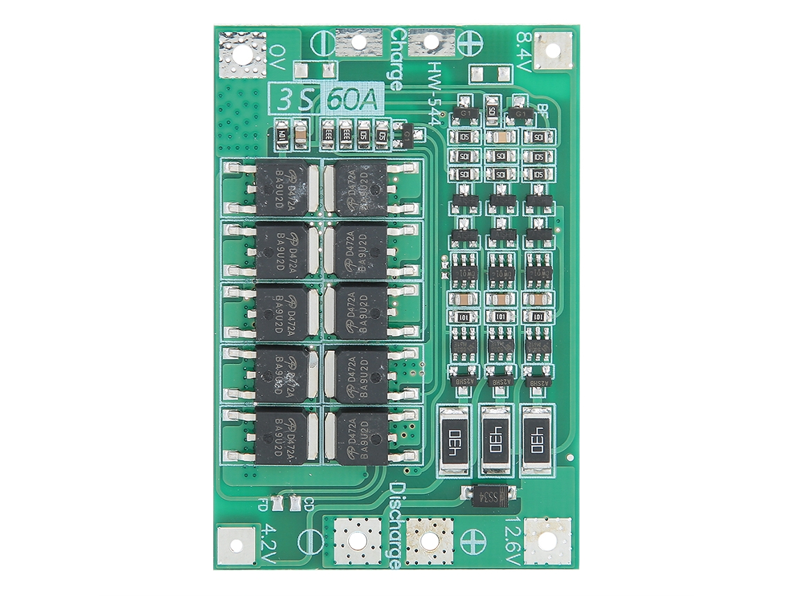 Placa De Proteção E Balanceamento De Bateria De Lítio