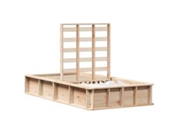 Estrutura da Cama Castanho 90 X 200 Cm MAISON EXCLUSIVE