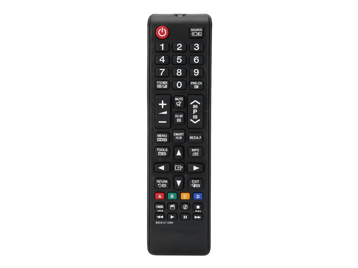 Mando a Distancia Samsung Bn59 01199n para Televisores Lcd Led Inteligentes, Repuesto de Abs de Alta Calidad.