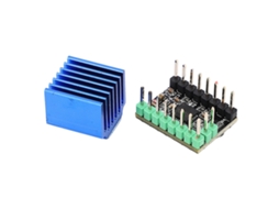 Driver De Motor Passo Para Impressora 3d 2.5a 256 Subdivisões Placa Com Dissipador 5.5-38v 5 Unidades