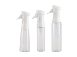 3pcs Frasco De Spray Com Neblina Fina Recheável Design Ergonômico Para Modelagem De Cabelo