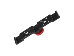 Soporte De Triple Cold Shoe De Aluminio Para Montagem De Microfone E Luz Led Em Câmera Dslr