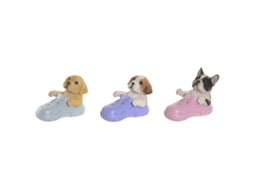 Figura Decorativa Home Esprit Multicolor Shabby Chic Lápis (3 Unidades)