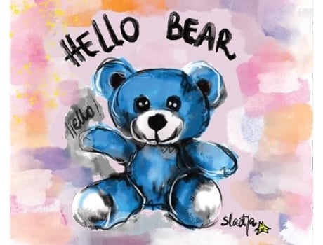 Livro Hello Bear de Sladjana Lazarevic (Inglês - Capa Dura)
