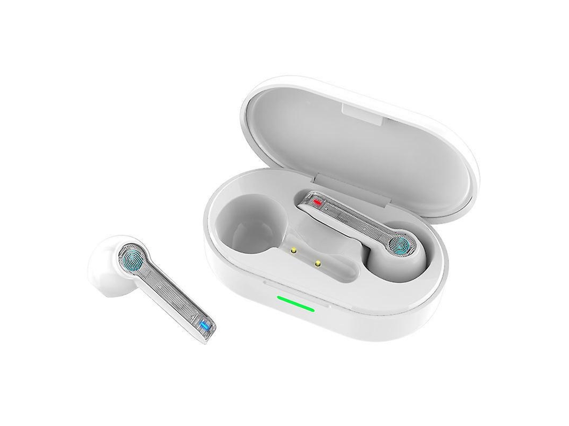 Fones Bluetooth Tws Ipx7 Hi-fi Usb-c Graves Imersivos Esportes Branco