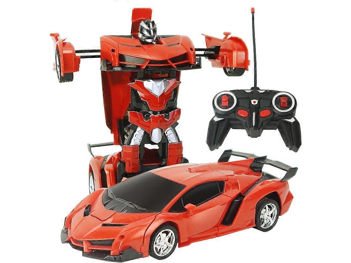 Brinquedo Transformador De Controle Remoto 2 Em 1, Carro De Transformação Rc, Carro Rc Para Crianças, Robô De Deformação Aquaforge