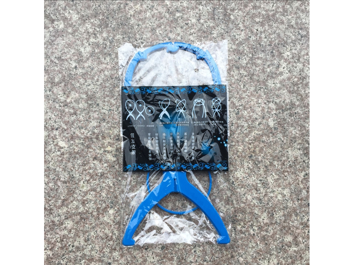 Suporte Para Peruca Profissional Plegável Para Secagem E Exibição Ideal Para Viagens Salão De Beleza E Lar Azul