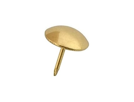 Caixa Com 100 Tachas De Latão 25mm Sys Sysfix